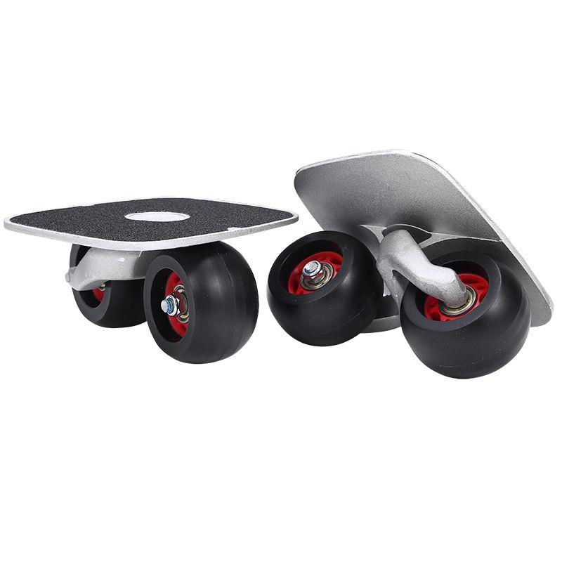 ALUMINUM PLATE, BLACK SAND PAPER AND ARC-SHAPED BLACK WHEEL PLATE